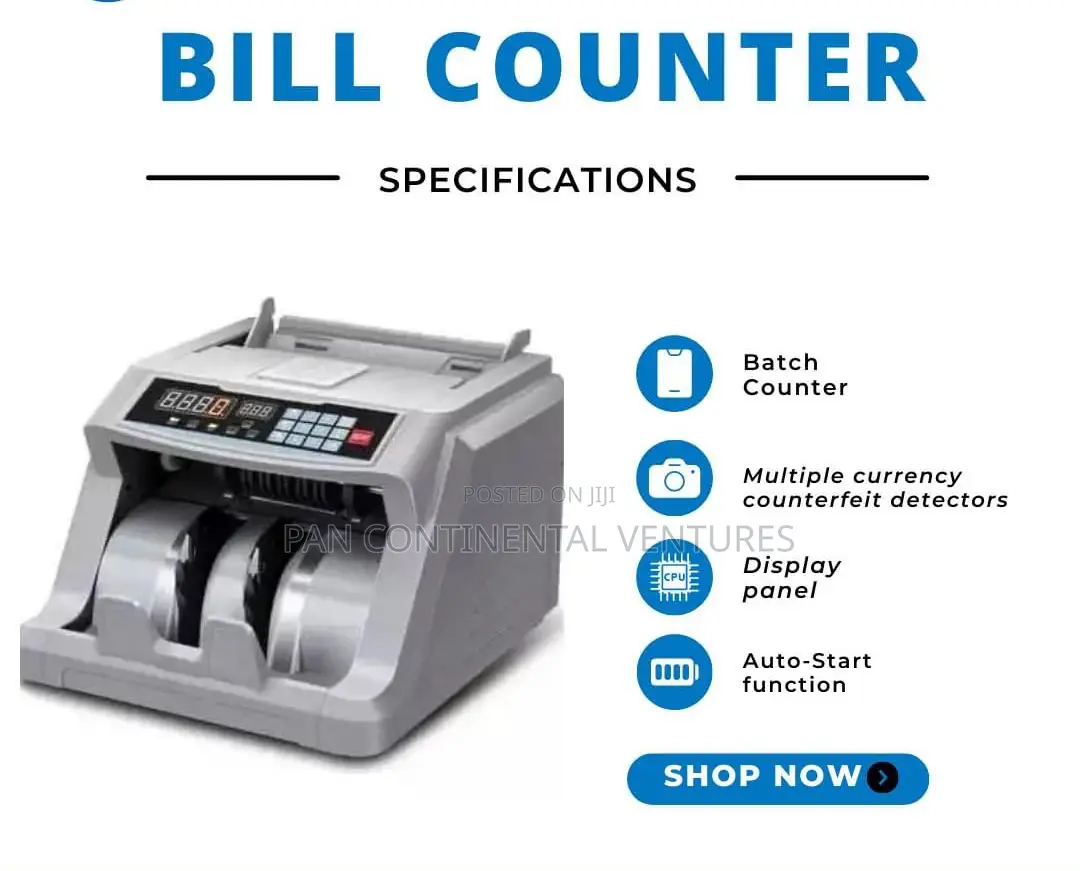 Bill Counter Machine With Fake Detector