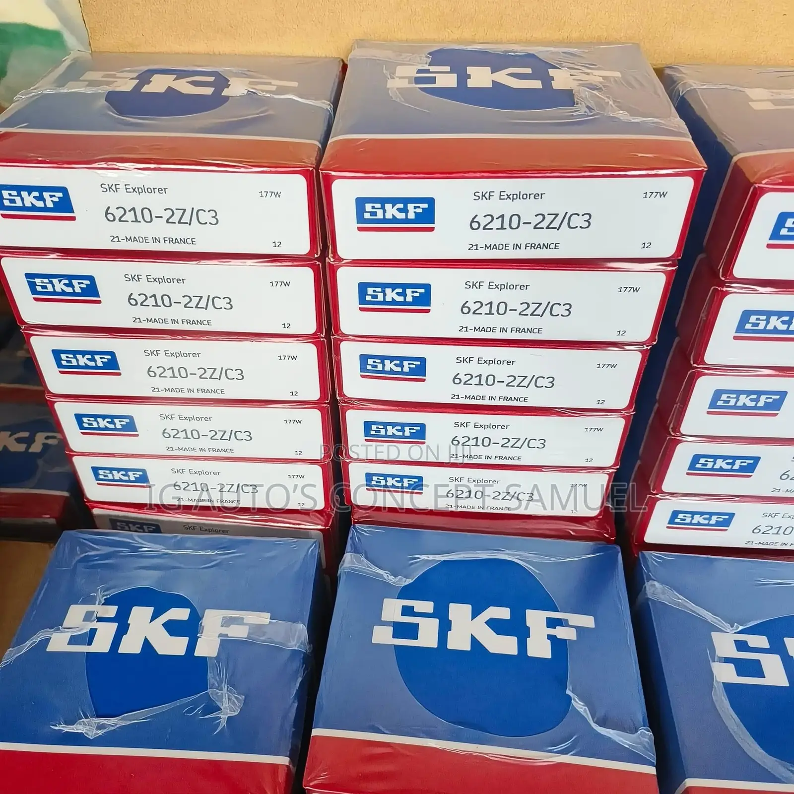 Original SKF Bearing Available 6210zz/C3
