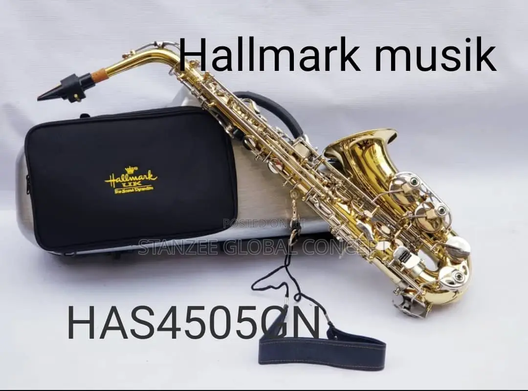 Hallmark-Uk Has4505gn Quality Alto Saxophone Accessories