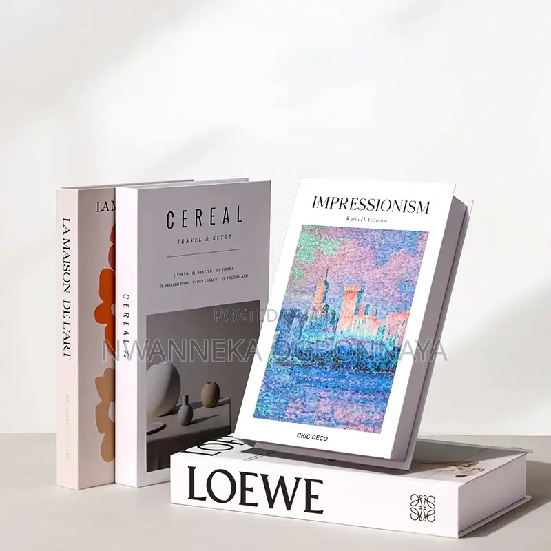 Fashion NEW Fake Books Ornament Decorative