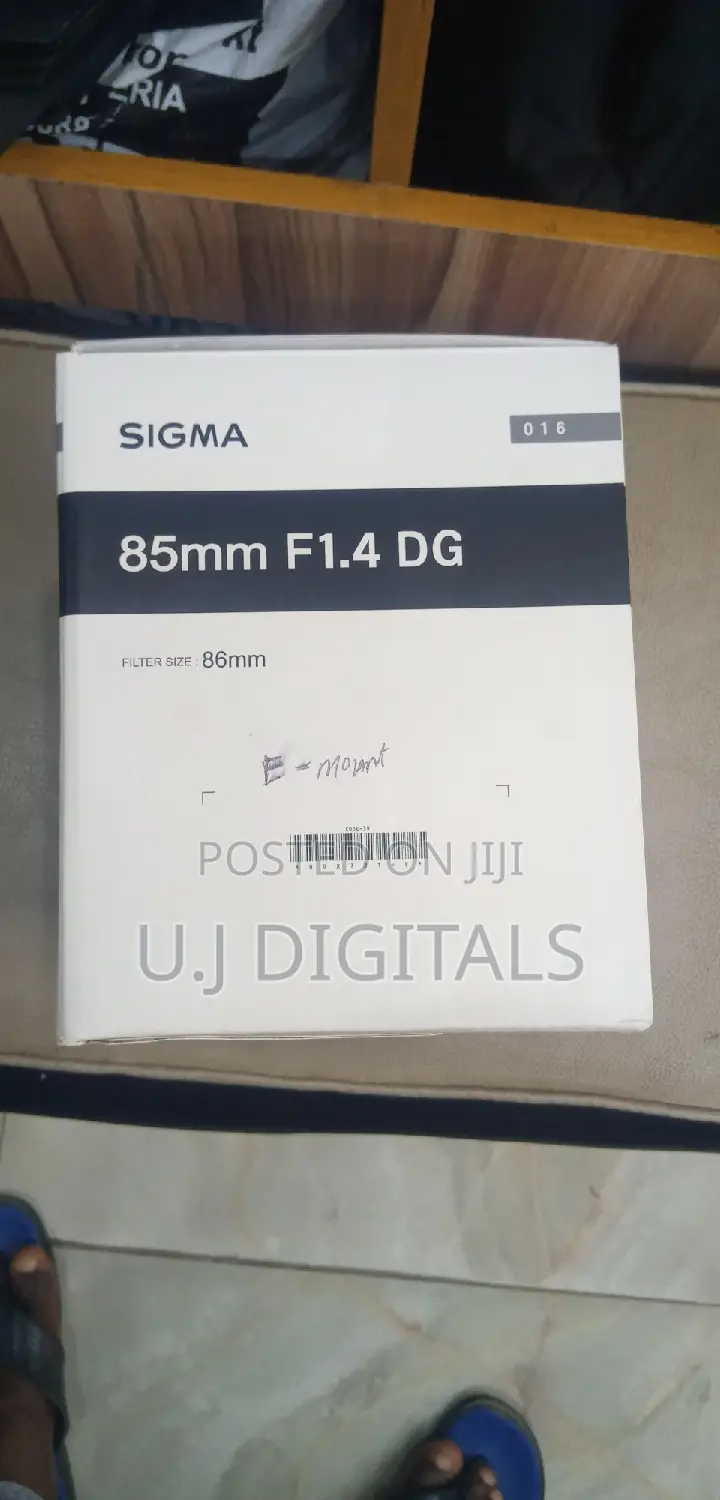 Sigma 85mm F1.4 for Sony