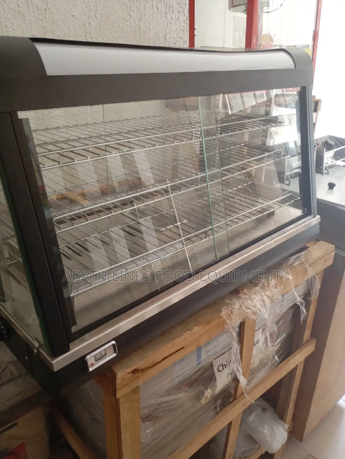 Snacks Warmer 4ft Black