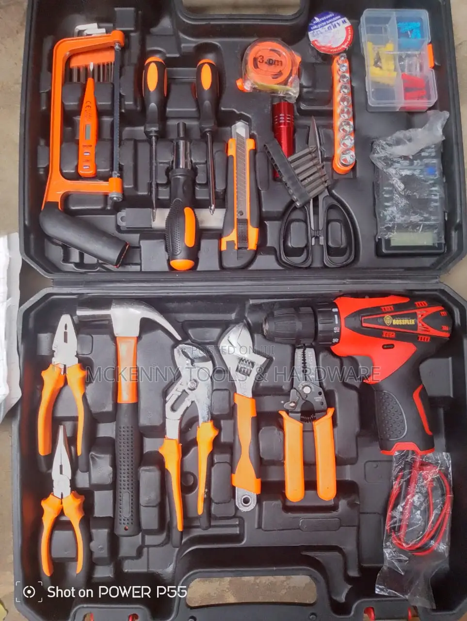 Cordless Drill Electrical Tools Box
