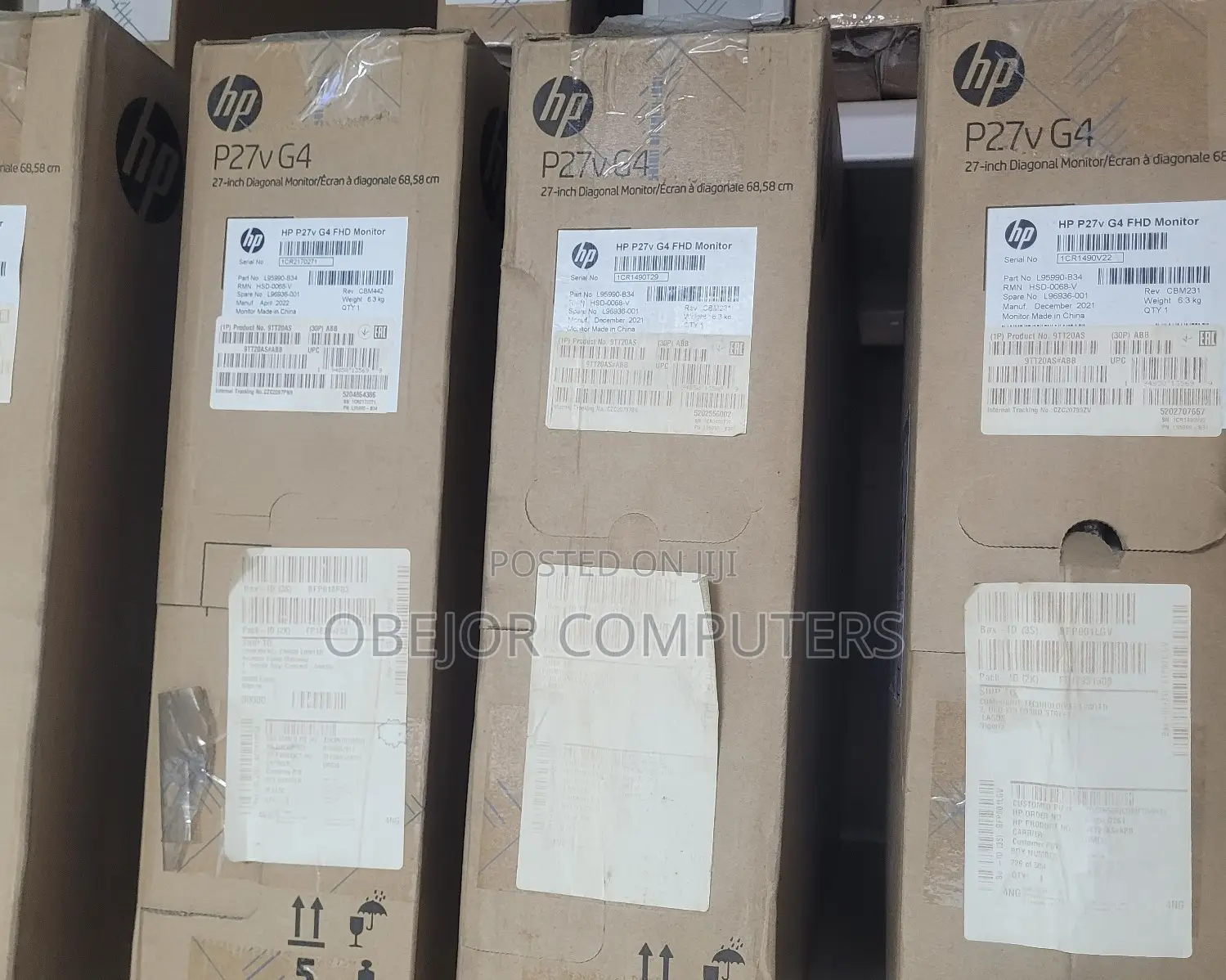 Hp P27v G4 FHD Monitor 27 Inches