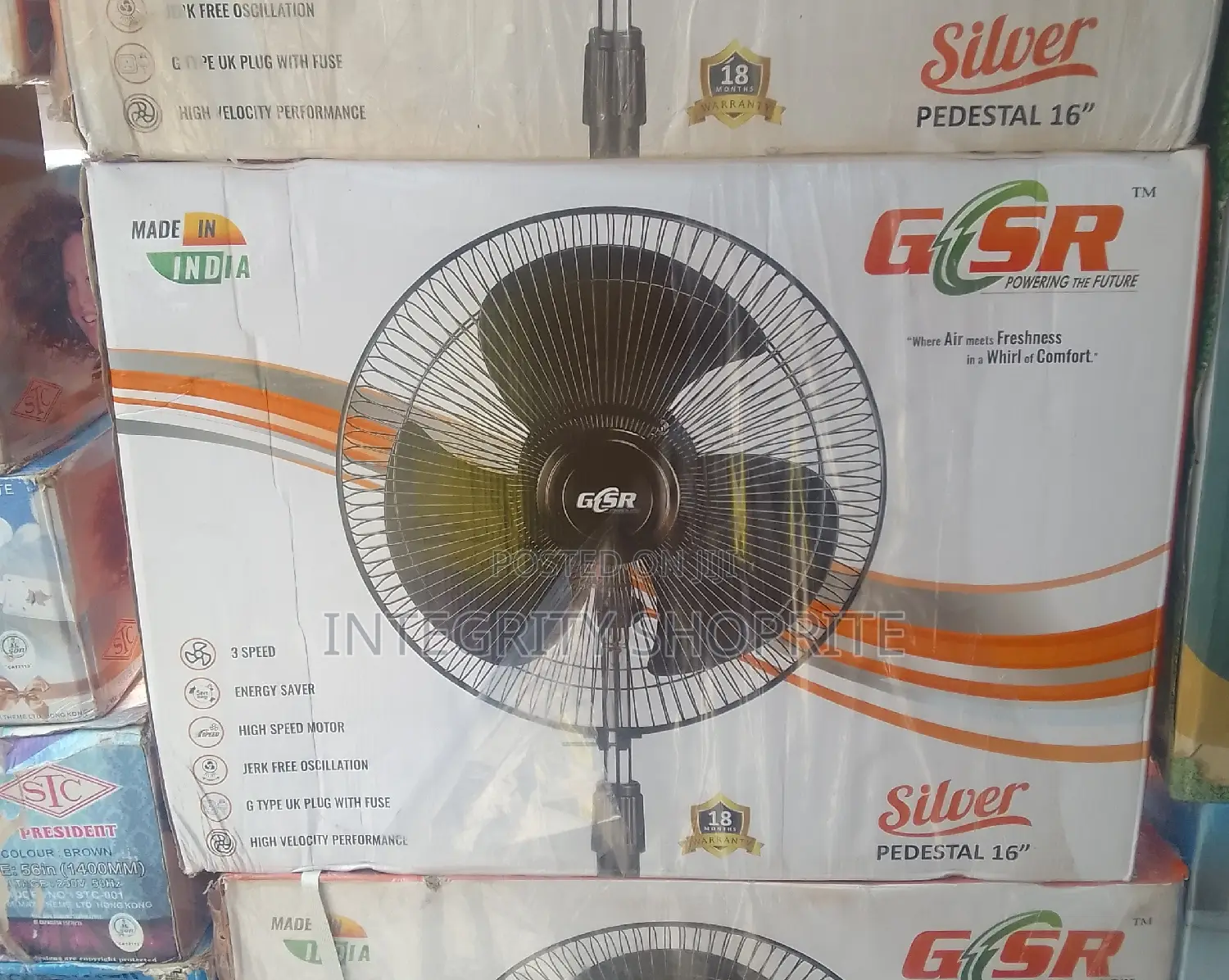 Stand Fans - GSR Electric