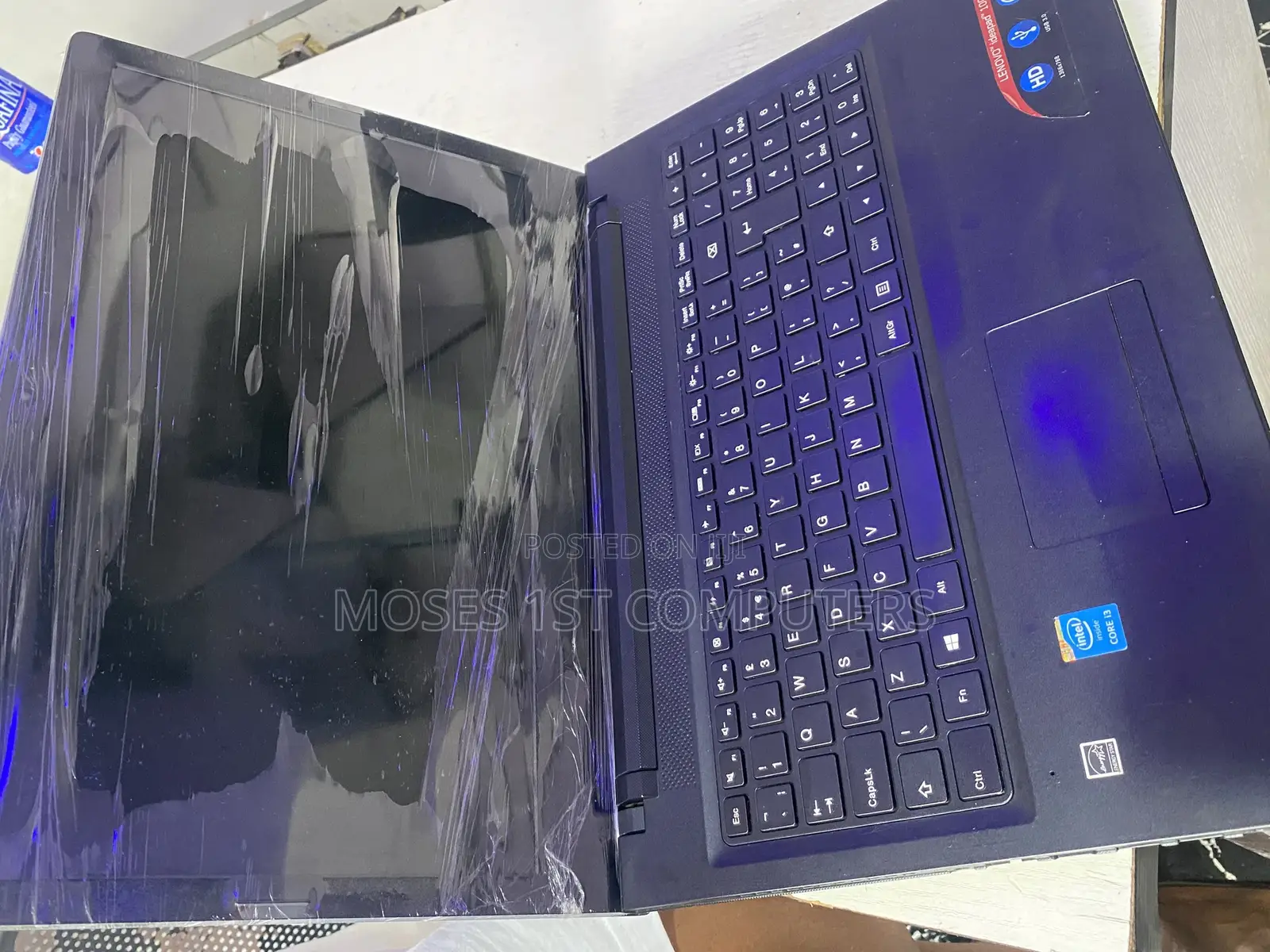 New Laptop Lenovo 8GB Intel Core I3 HDD 500GB