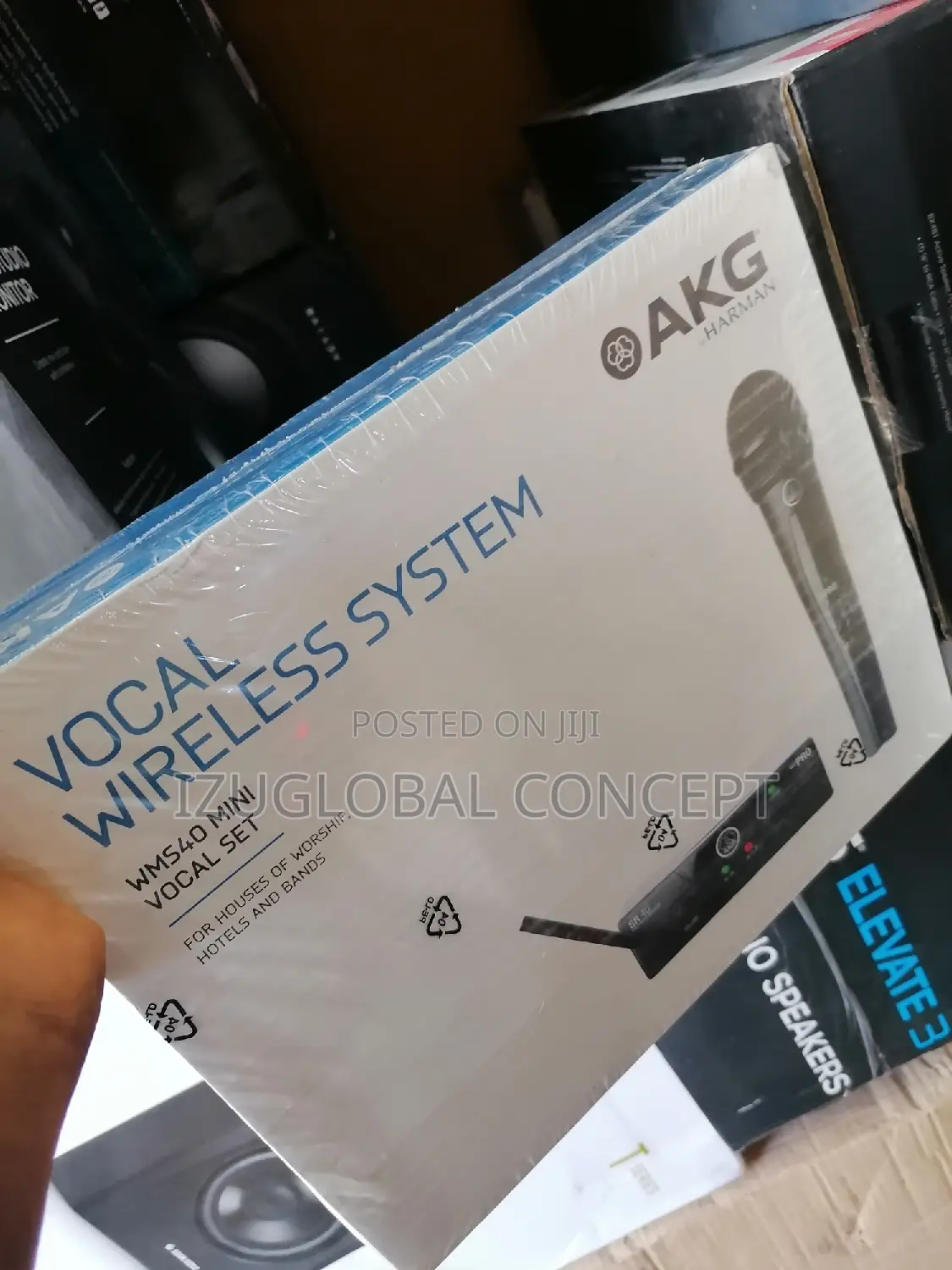 Akg WMS 40 Pro Mini Wireless Handheld Microphone