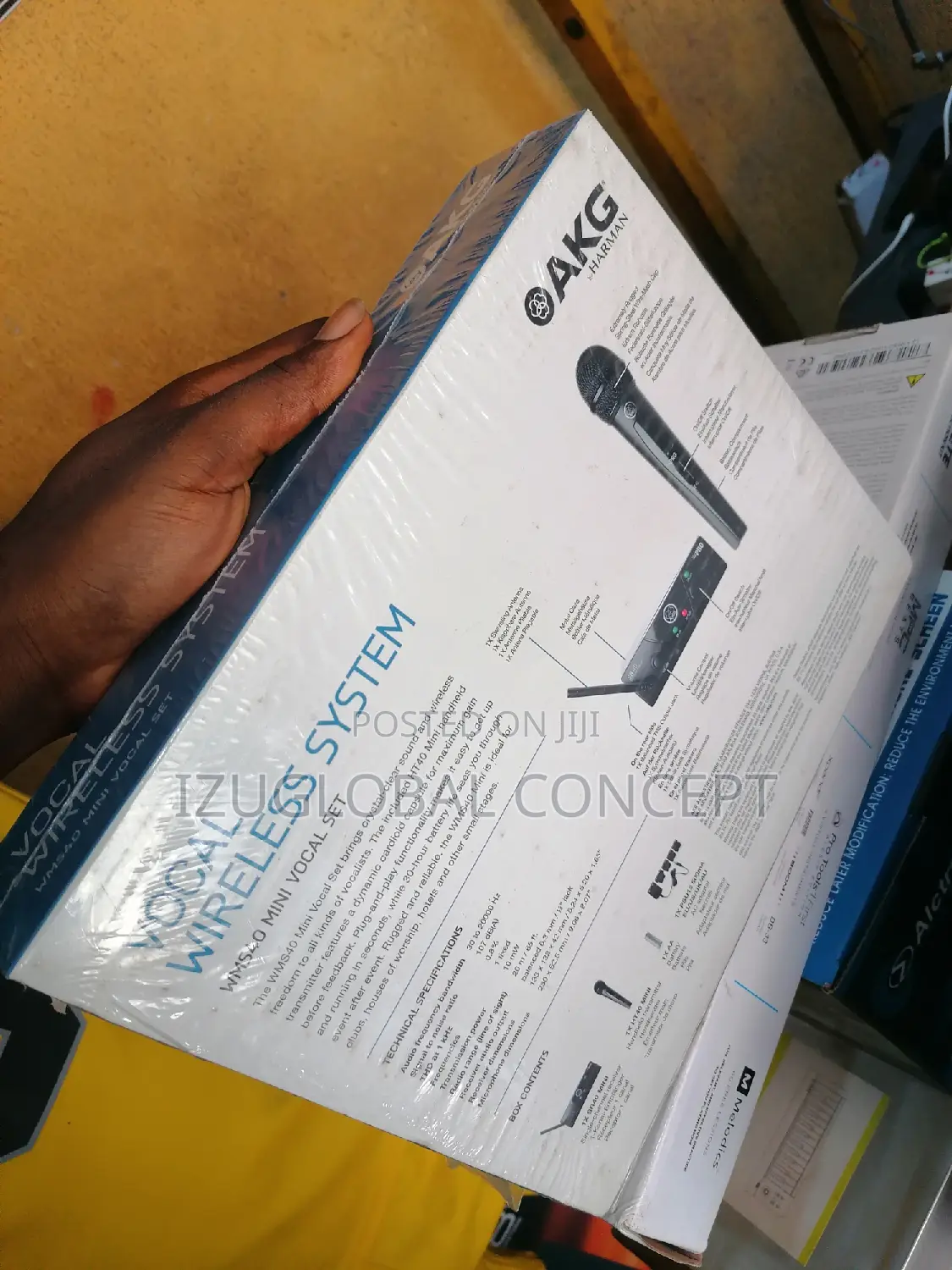 Akg WMS 40 Pro Mini Wireless Handheld Microphone