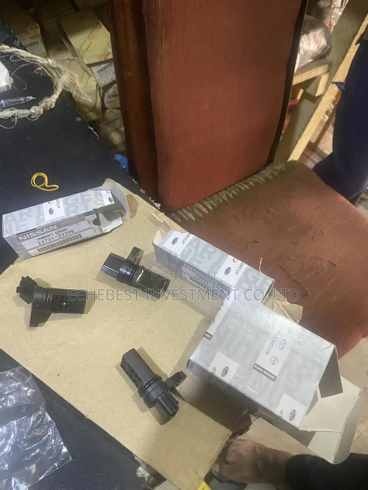Brand New 2 Camshaft Sensors and 1 Crankshaft Sensor Nissan