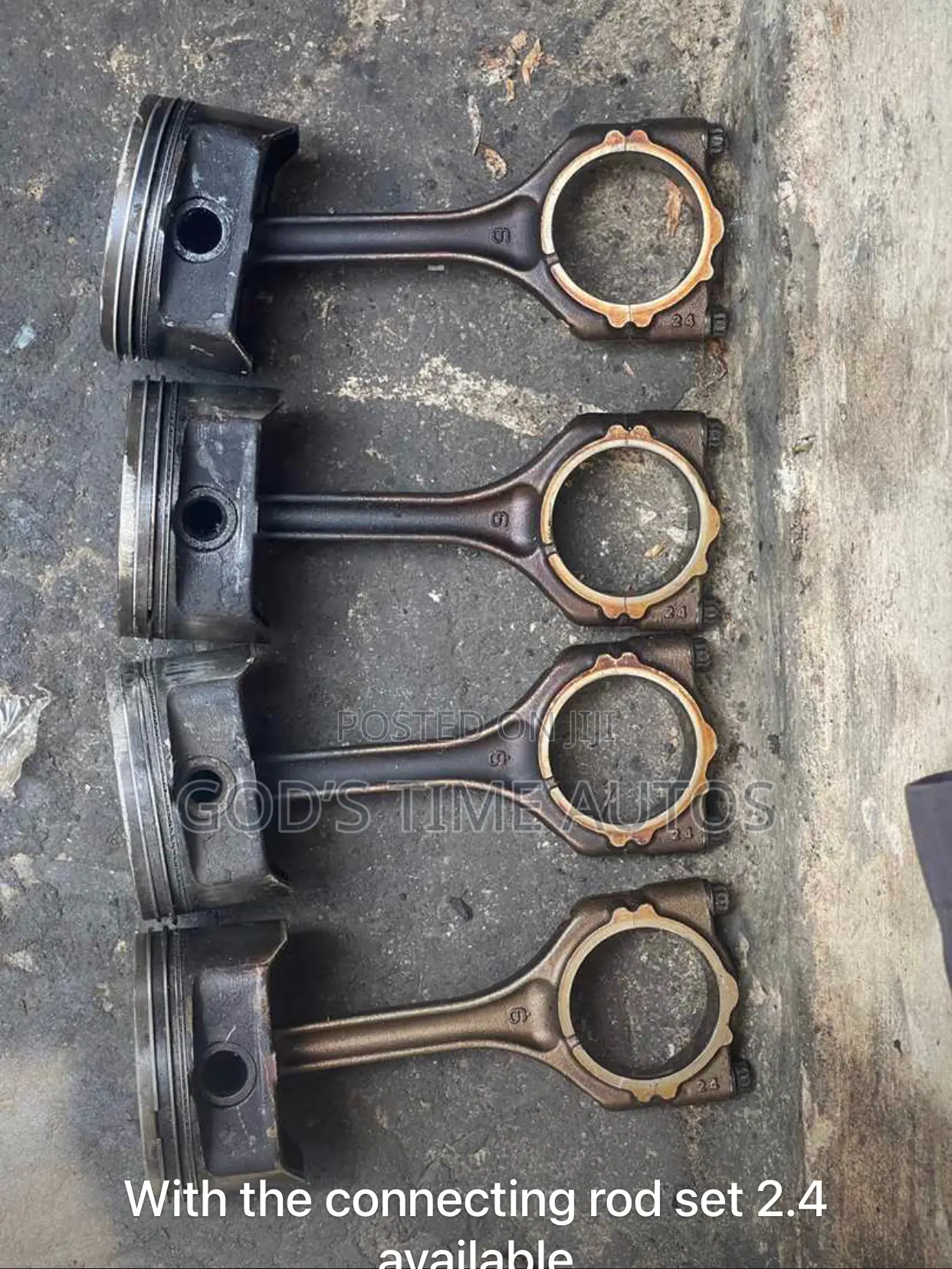 Hyundai Sonata 2.4L Crankshaft 4plug 06/07