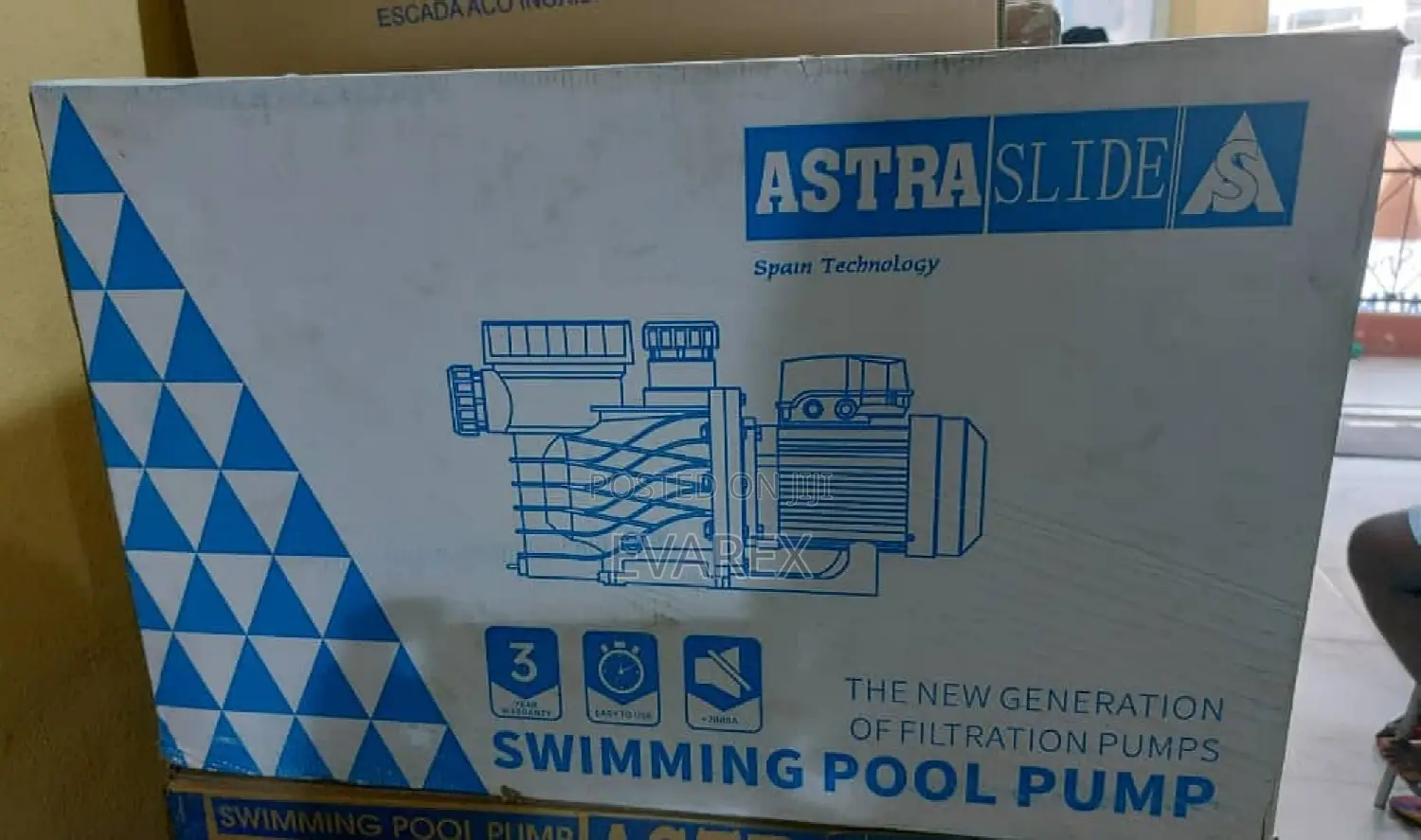 Astra 2hp Swimming Pool Pump, 2yrs Warranty