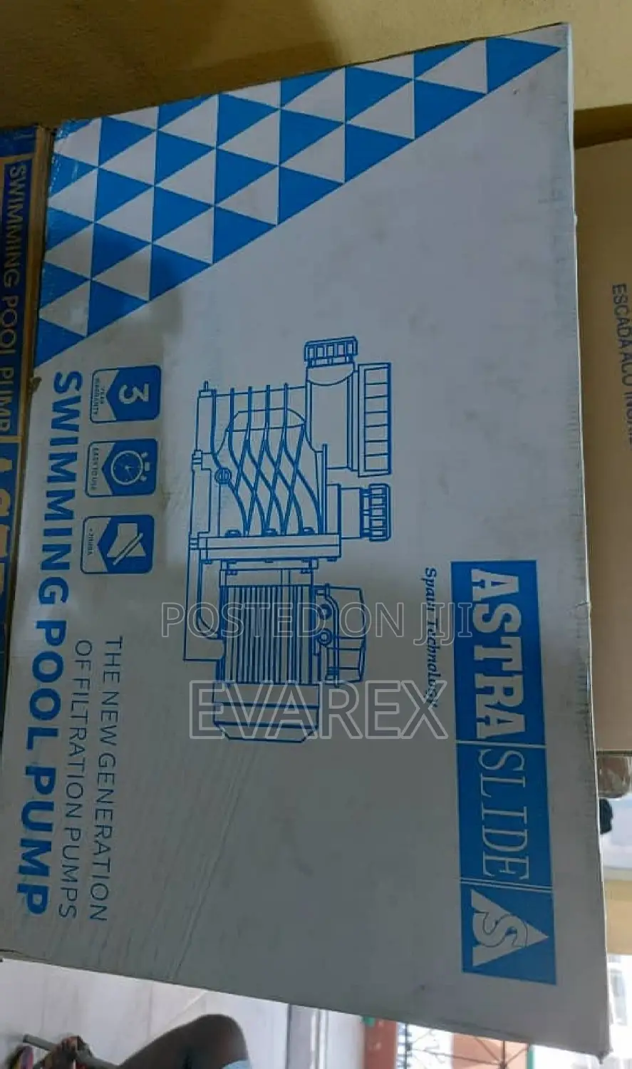 Astra 2hp Swimming Pool Pump, 2yrs Warranty