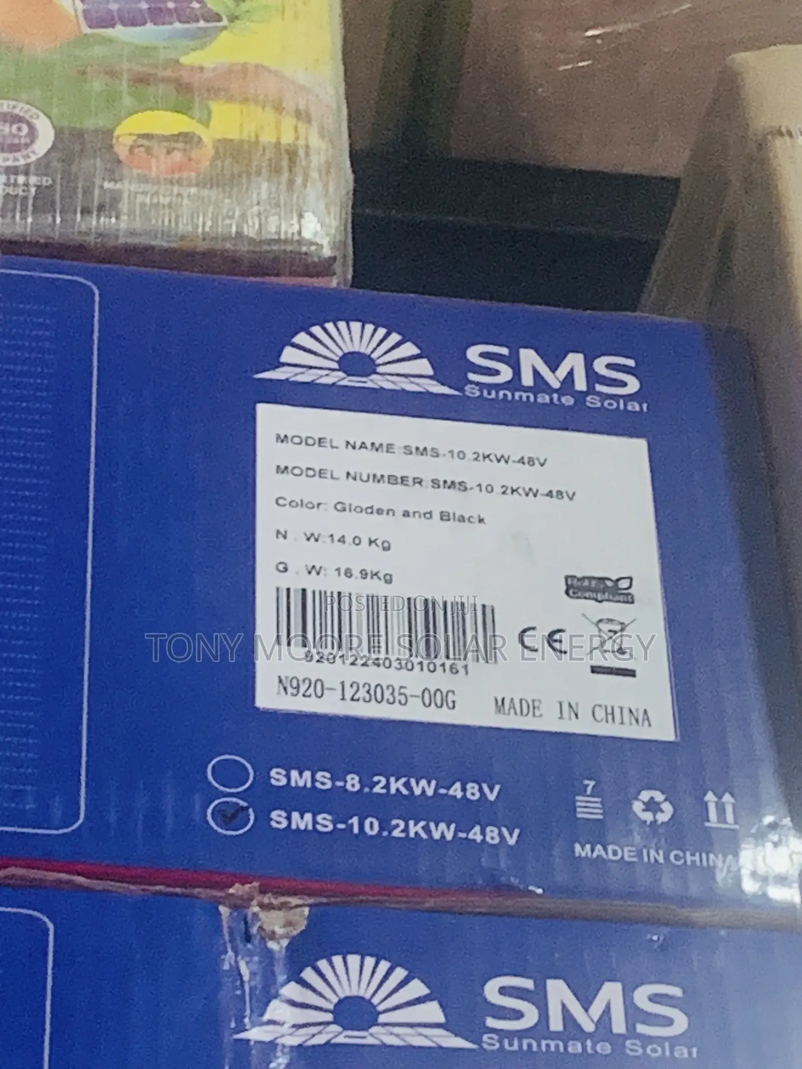SMS Inverter 10.2kva 48v Hybrid