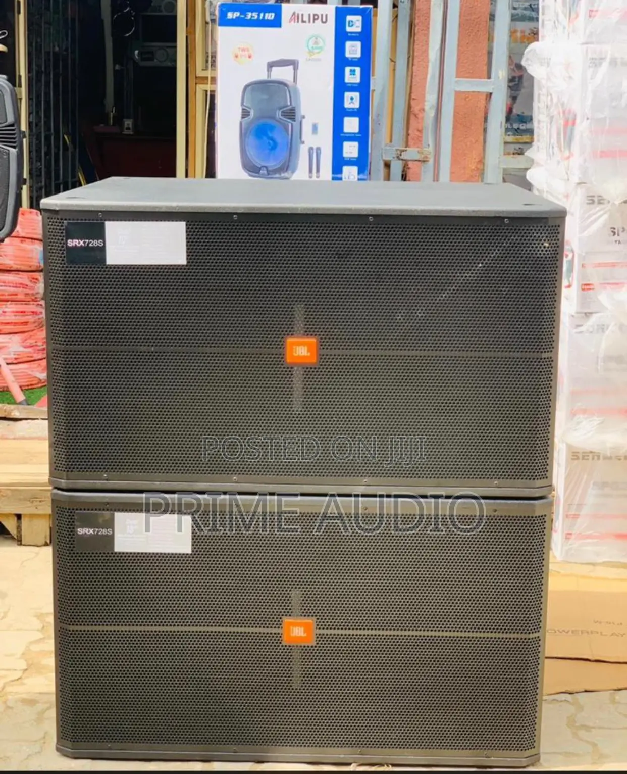 Jbl Srx 728s Double Subwoofer ( A Pair)