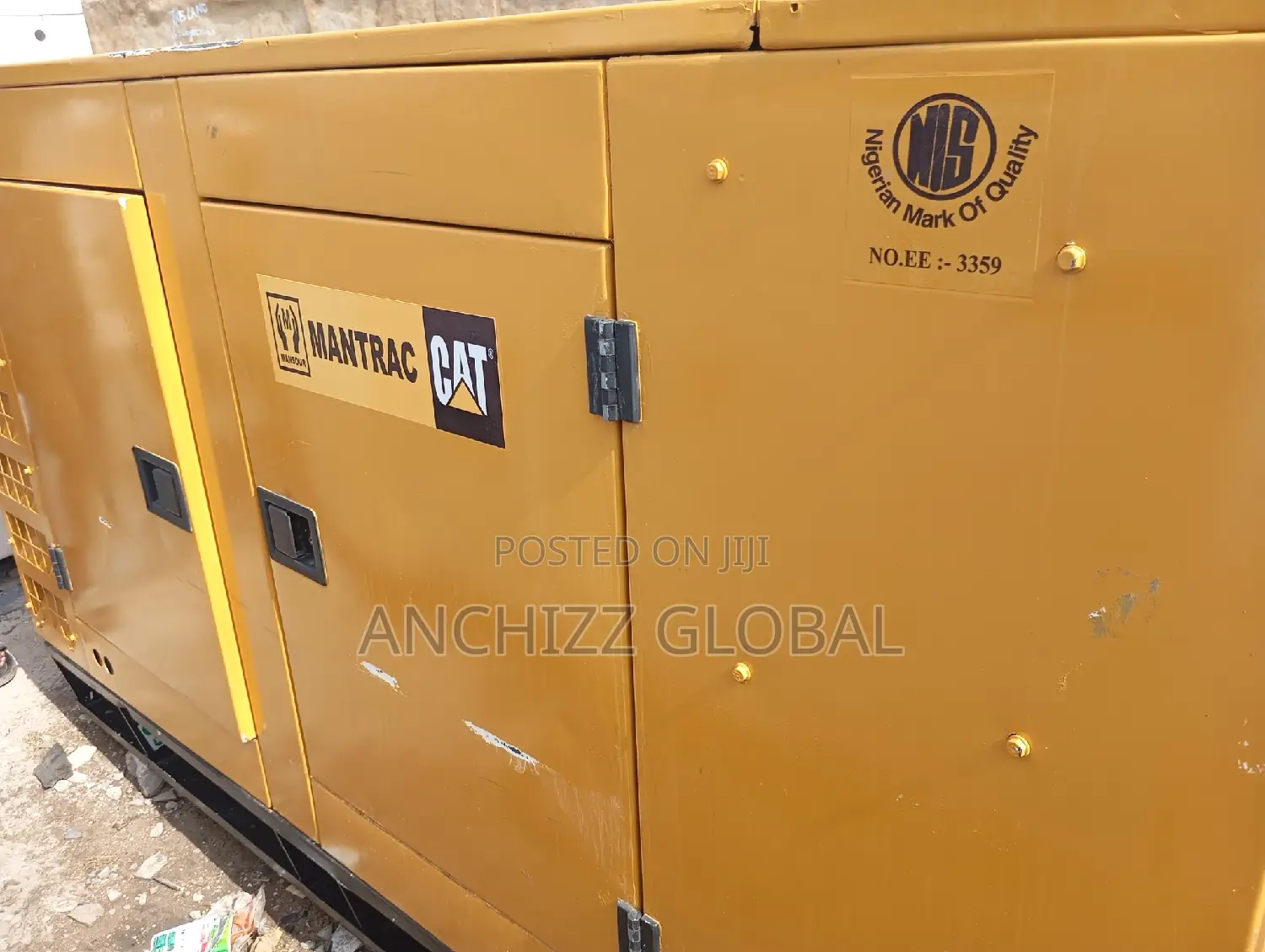 Mantrac Cat 100kva Soundproof Generator