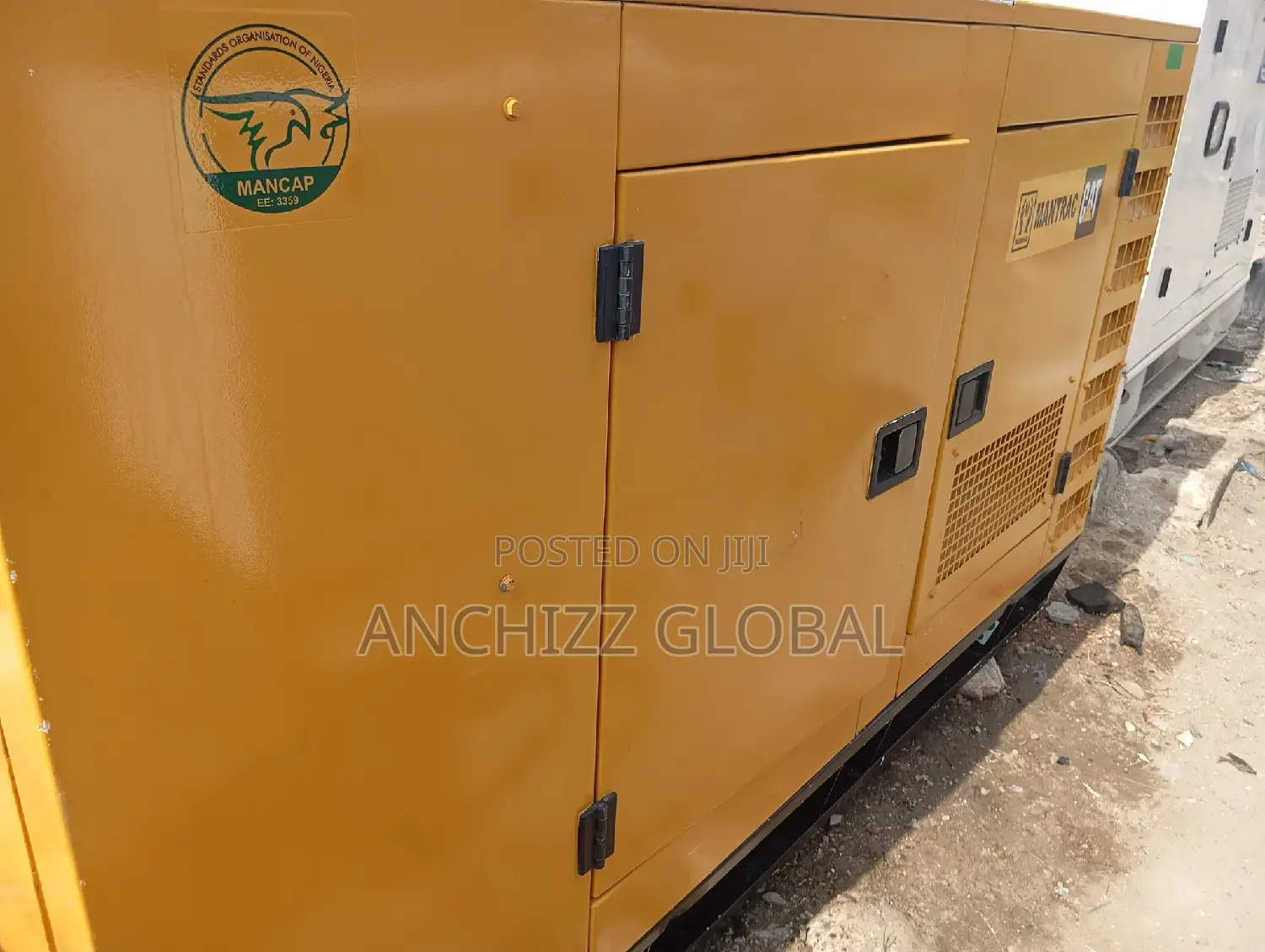 Mantrac Cat 100kva Soundproof Generator