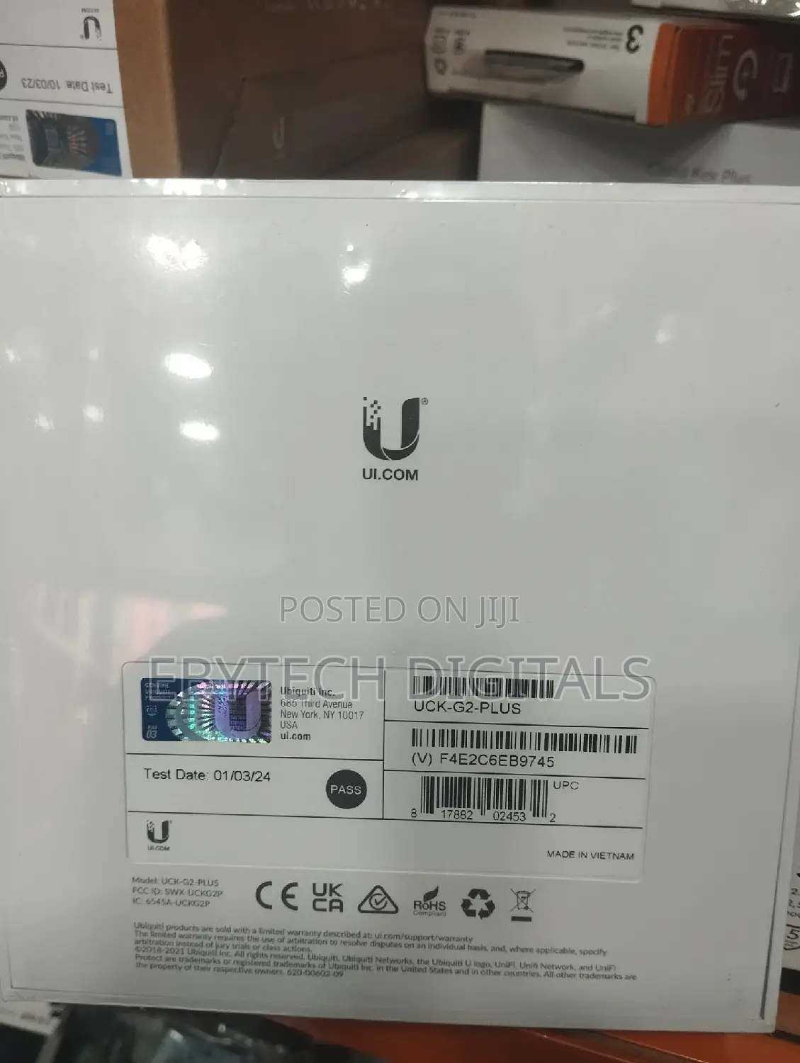 Ubiquiti Unifi Cloud Key Gen2 Plus