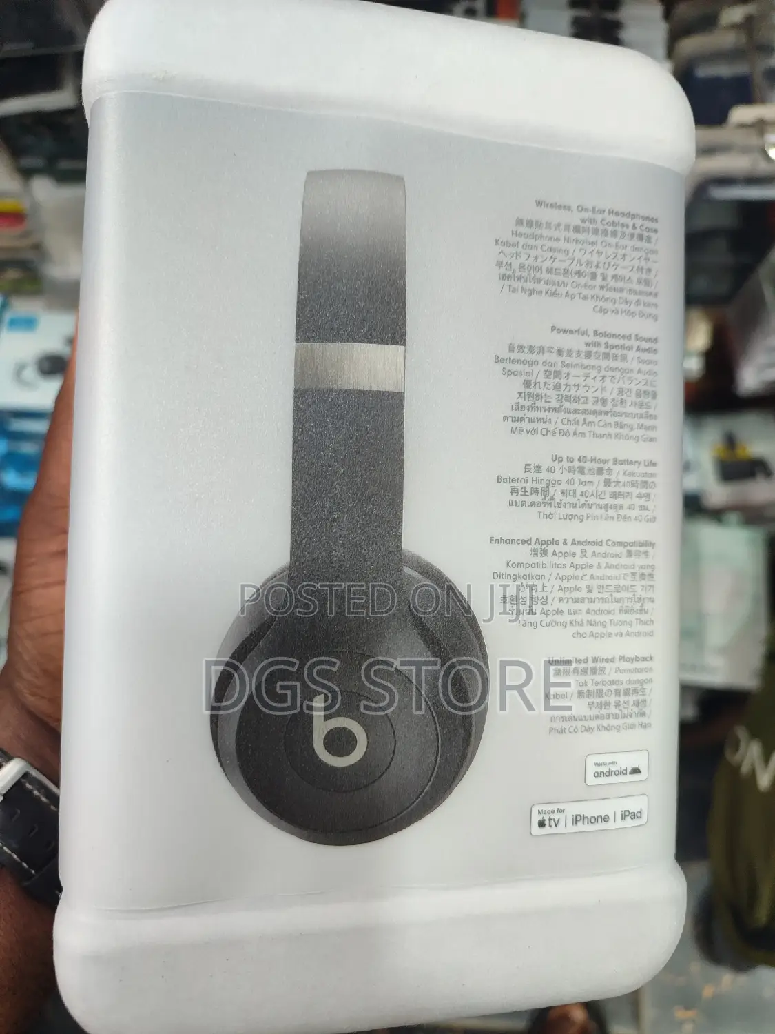 Apple Beats Solo 4 Bluetooth Headphones (2024)