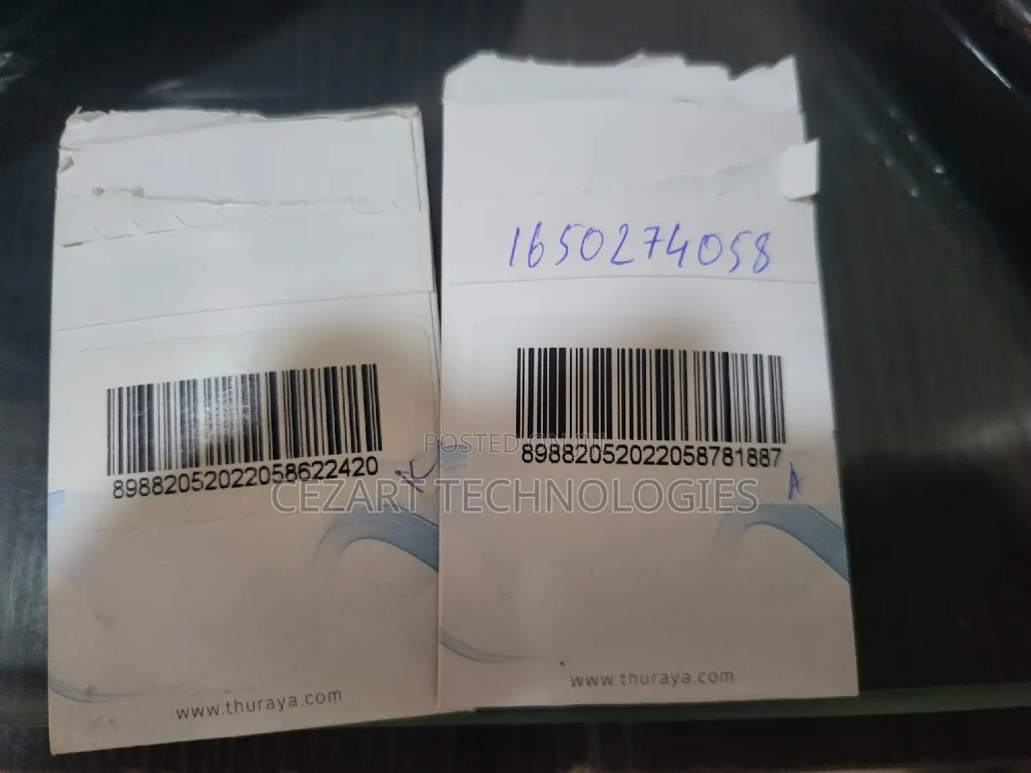 Thuraya Prepaid Simcard