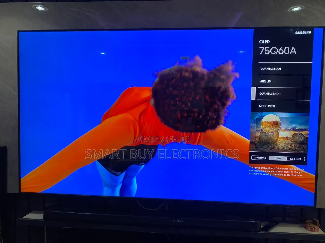 New Geniune Sleek 2024 Samsung 75inches Q75A Smart TV