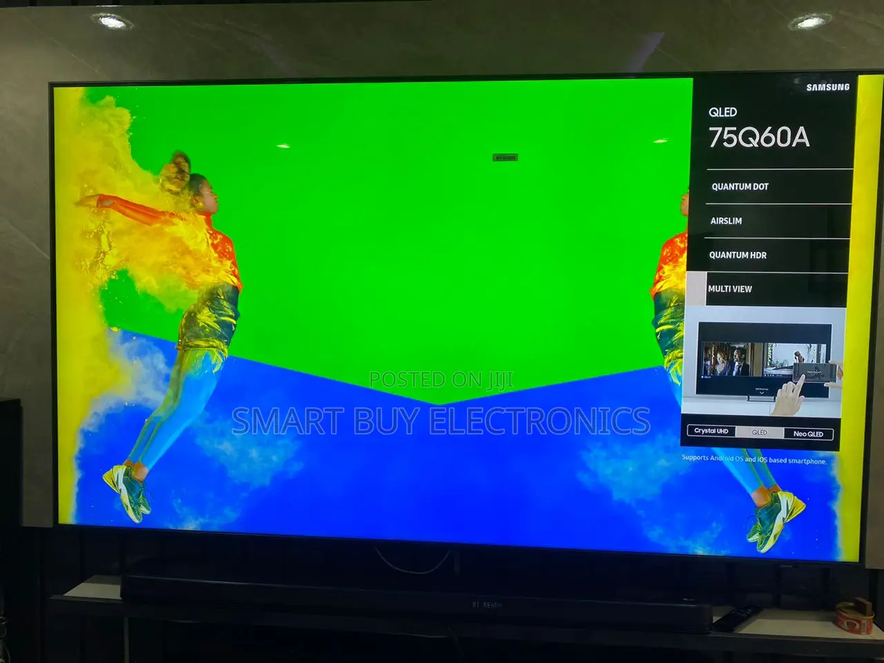 New Geniune Sleek 2024 Samsung 75inches Q75A Smart TV