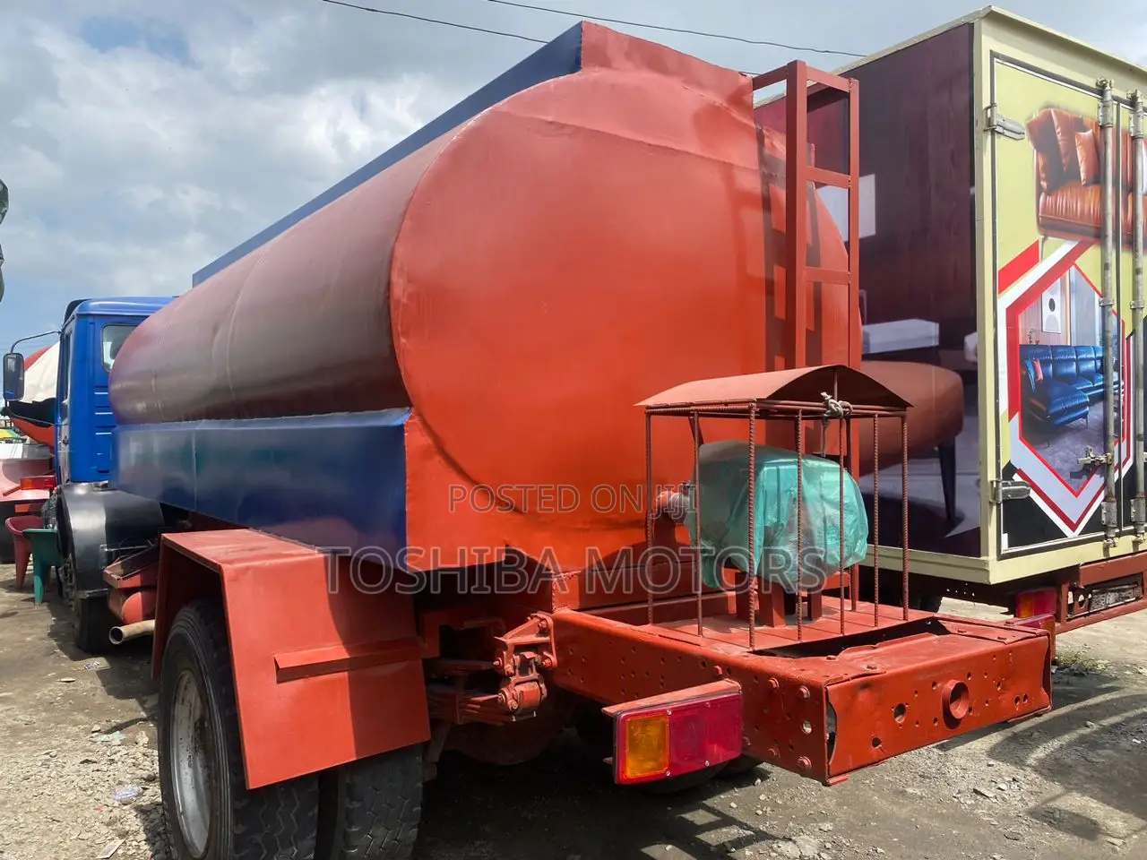 Mercedes-Benz Tanker 1619 1999 Blue