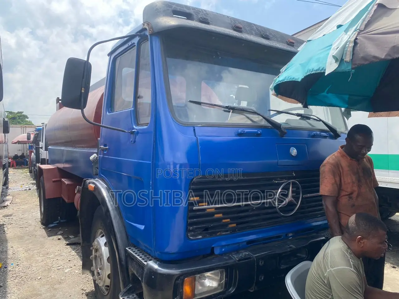 Mercedes-Benz Tanker 1619 1999 Blue
