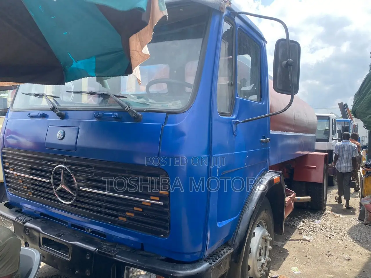 Mercedes-Benz Tanker 1619 1999 Blue