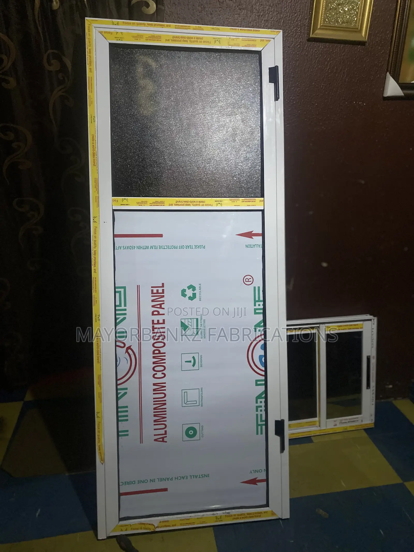 Aluminium Toilet Door