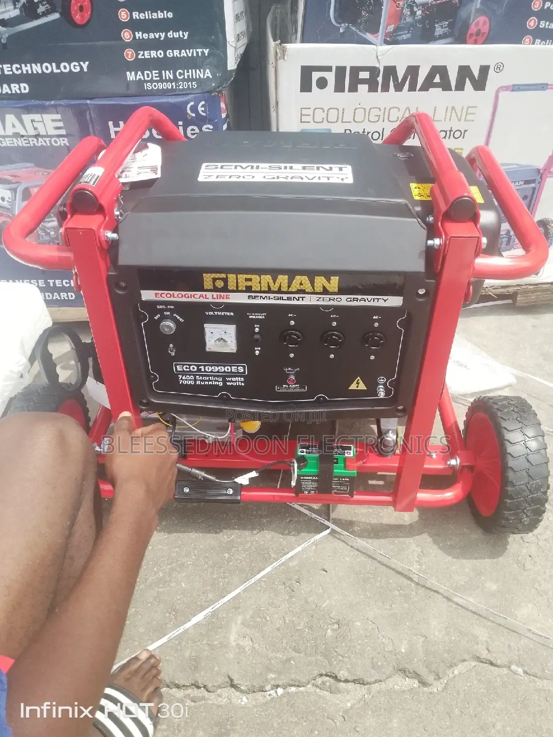 Sumec Firman Cooper Coil Generator 8.5kva 2 Years Warranty