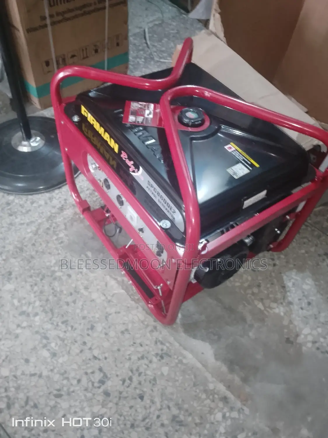 Firman Rubby Line Generator Model 8600e2 8.5kva