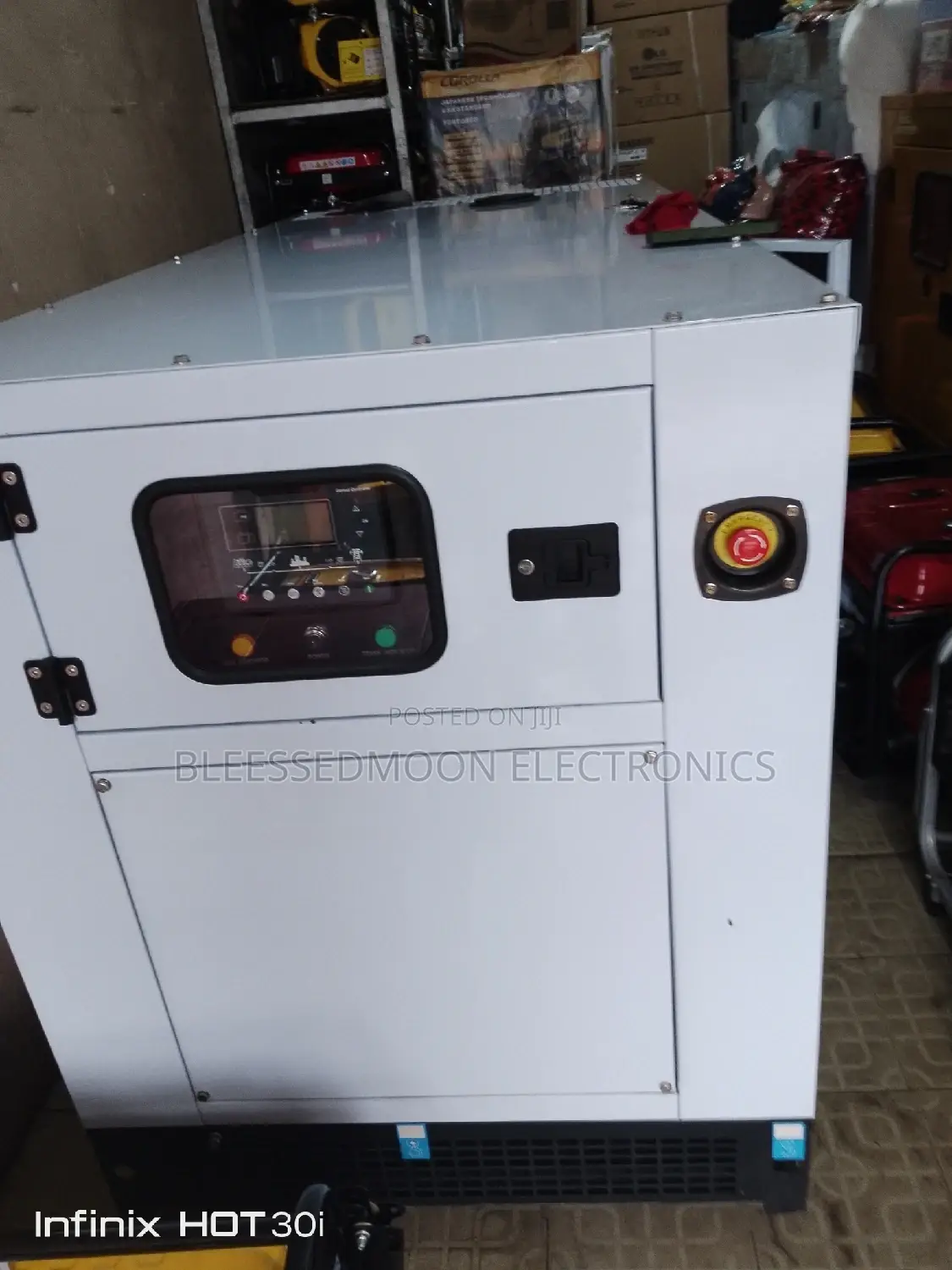 Perkins Soundproof Diesel Generator 100kva Full Cooper Coil