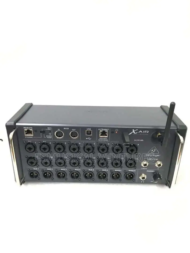 Behringer Xr18 Digital Mixer 18 Channel 12-Bus Digital Mixer