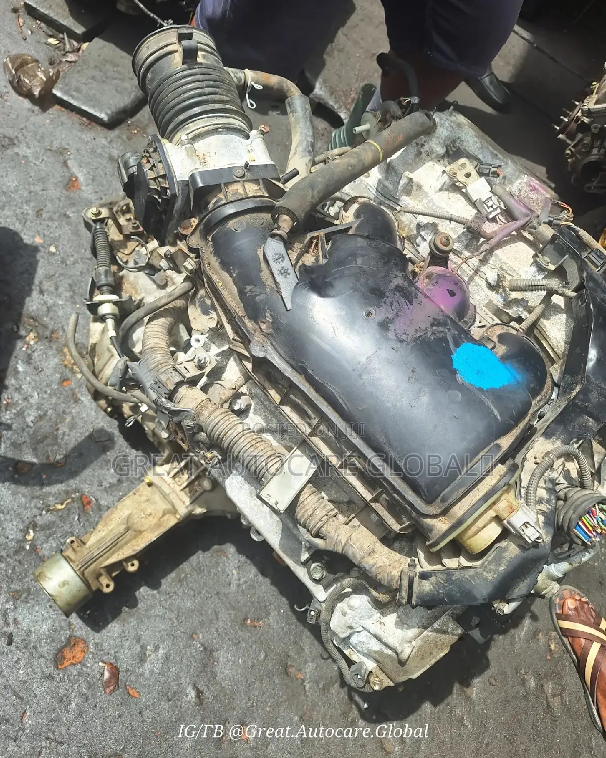 Toyota/Lexus 2gr-Fe V6 Engine and 22pins 4wd Drive Gearbox