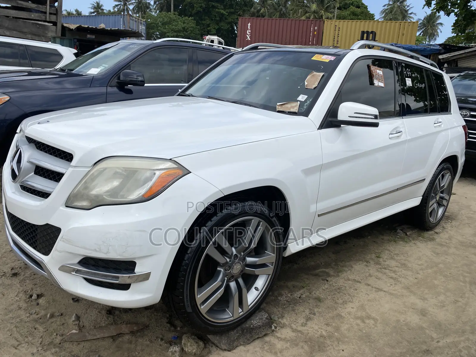 Mercedes-Benz GLK-Class 350 4MATIC 2014 White