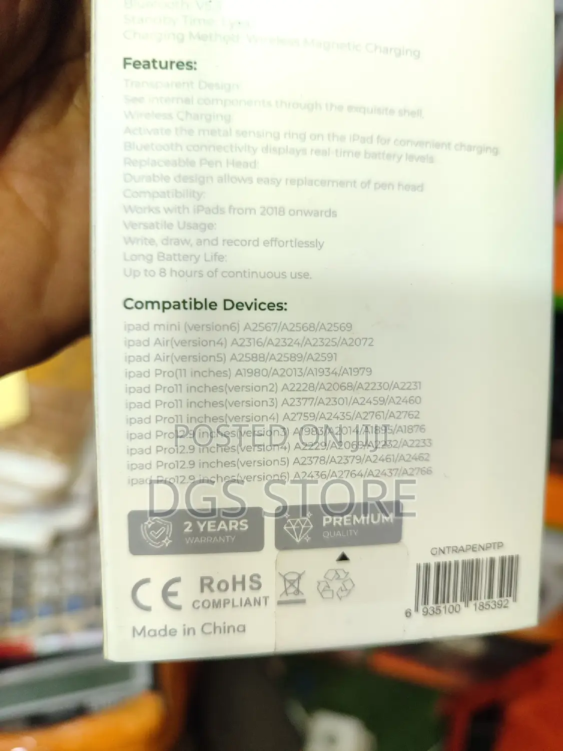 Green Lion Transparent Pen Pro Stylus