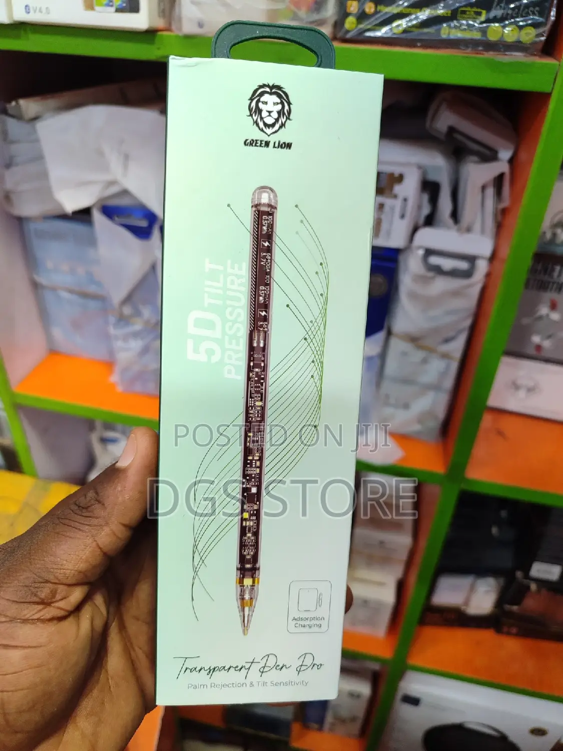 Green Lion Transparent Pen Pro Stylus