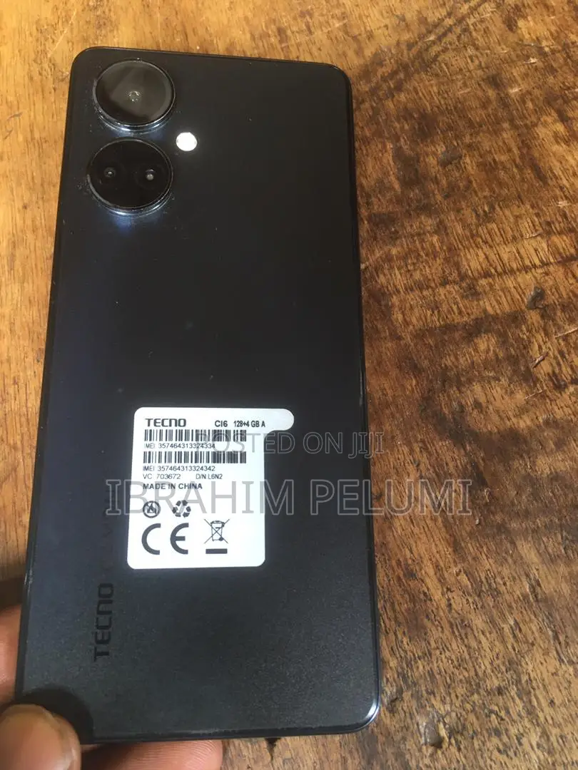 Tecno Camon 19 128 GB Black