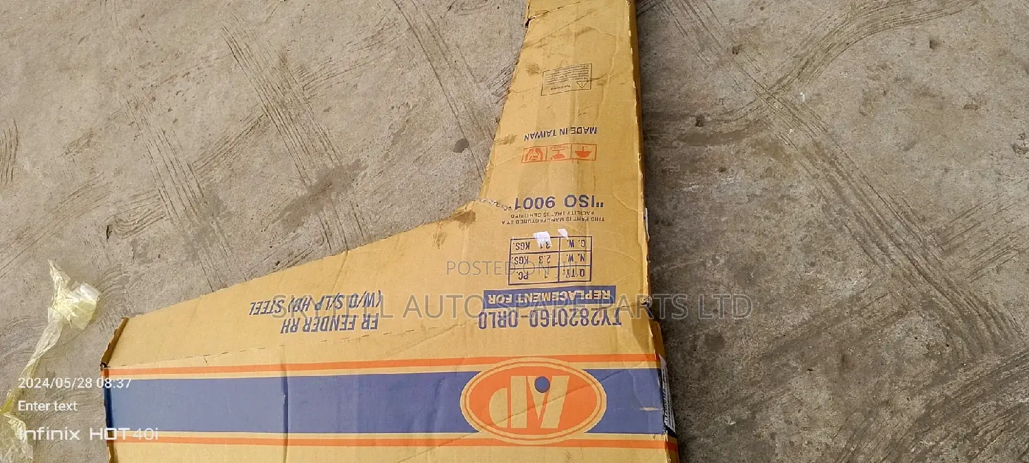 Replacement Fender for Toyota Corolla 2015