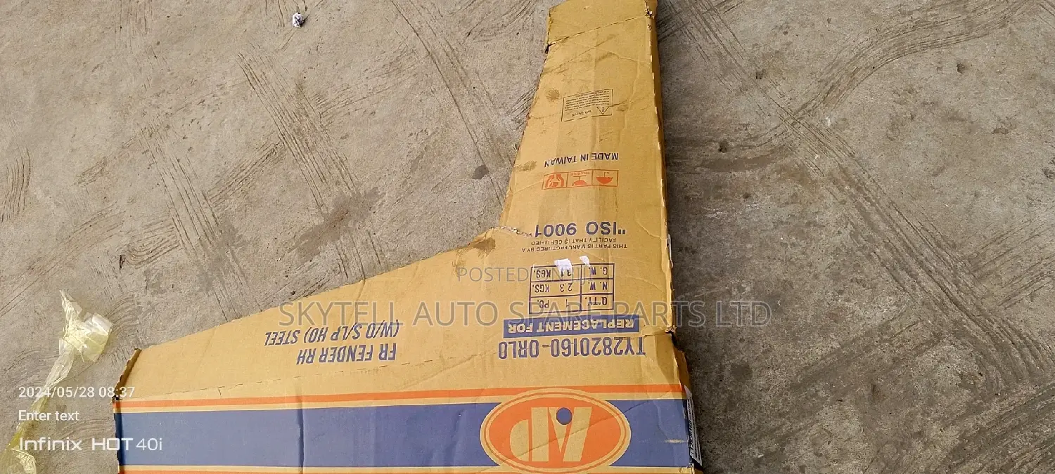 Replacement Fender for Toyota Corolla 2015