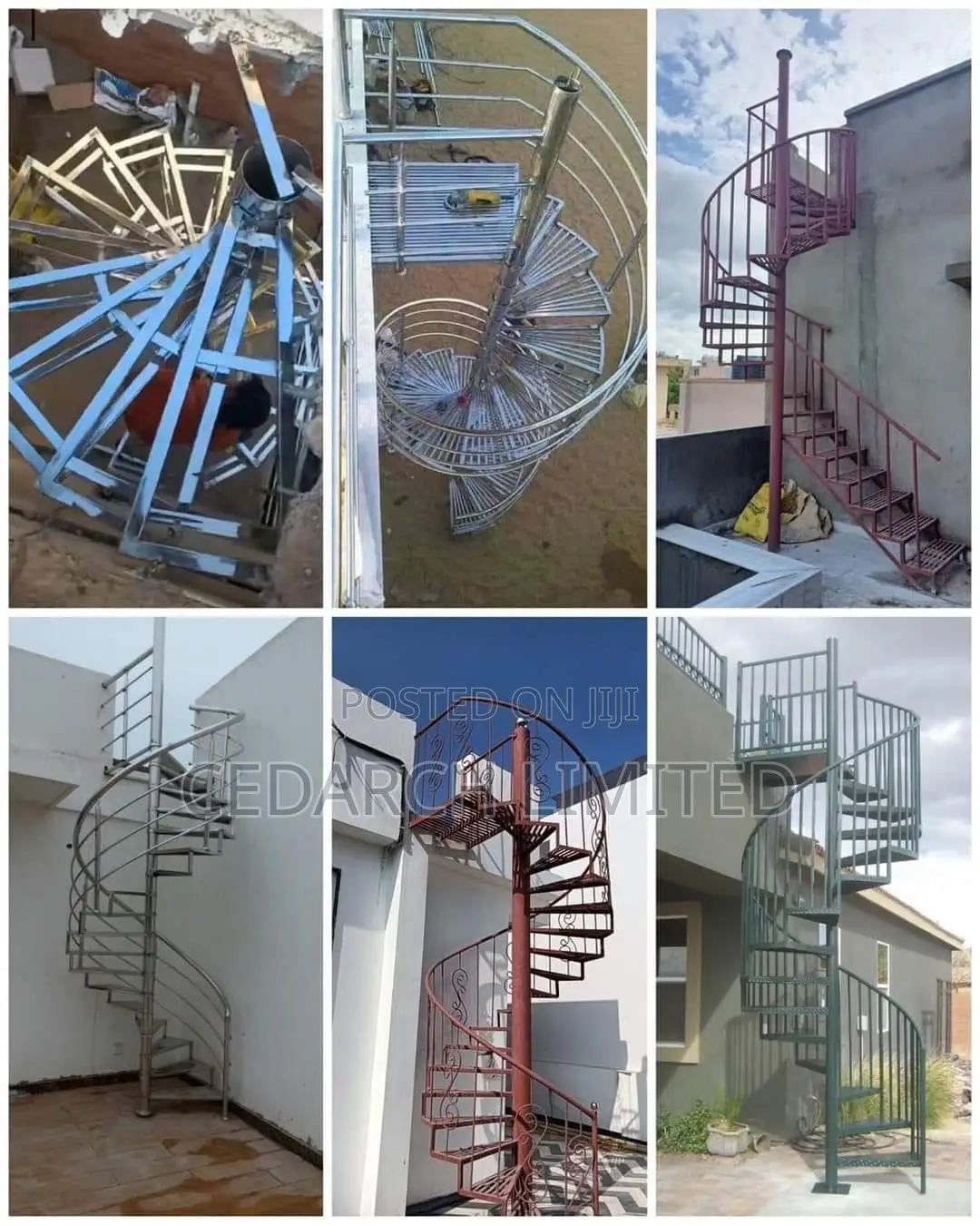Spiral Staircase Floating Stairs Fabrication Installation