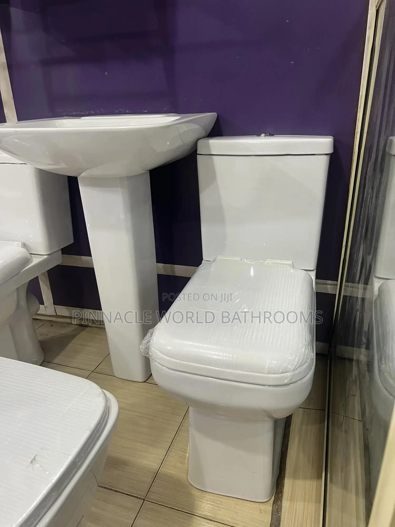 Golden Diamond Square Water Closet (Wc Set)