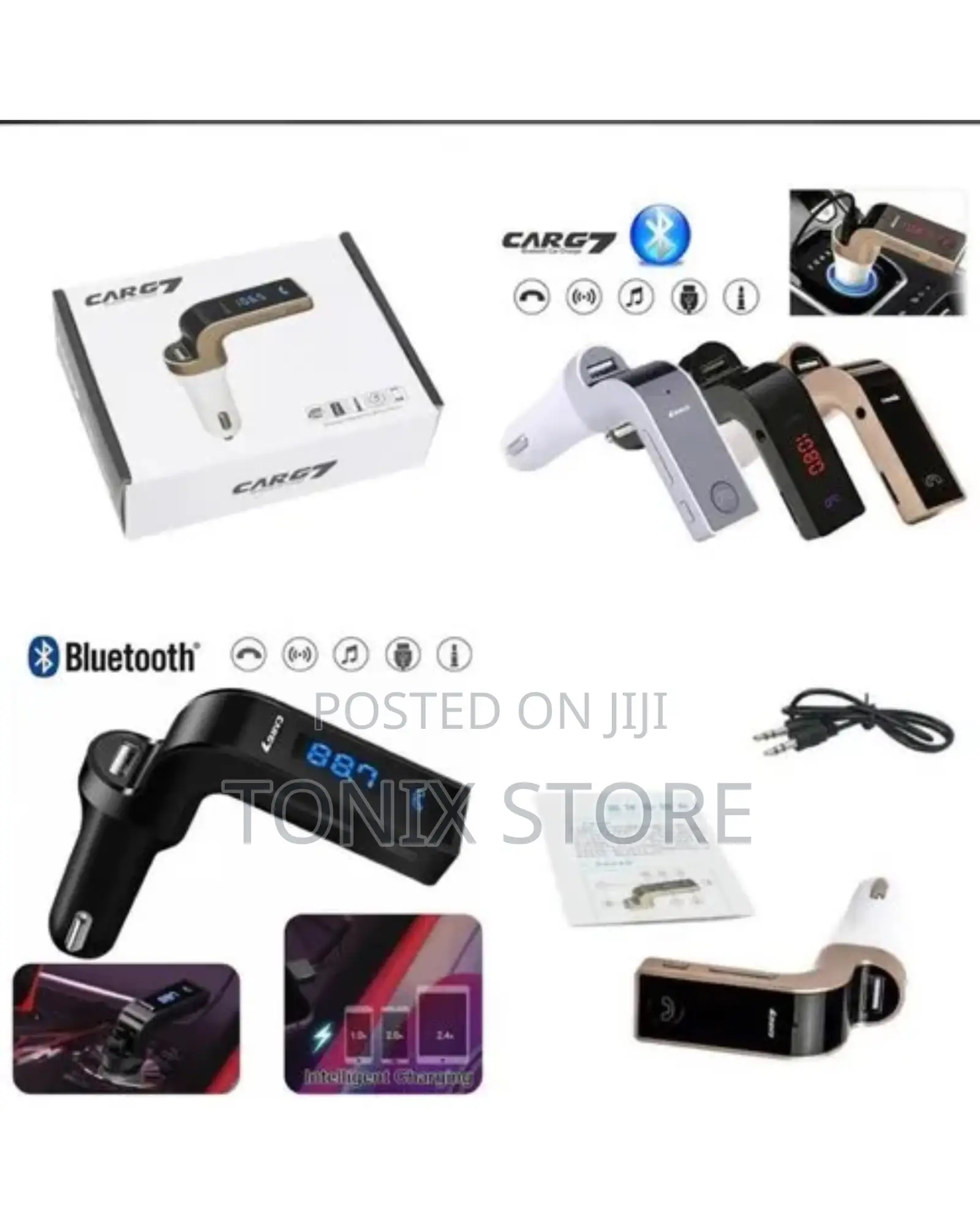 G7 Car Charger With Mp3 Player