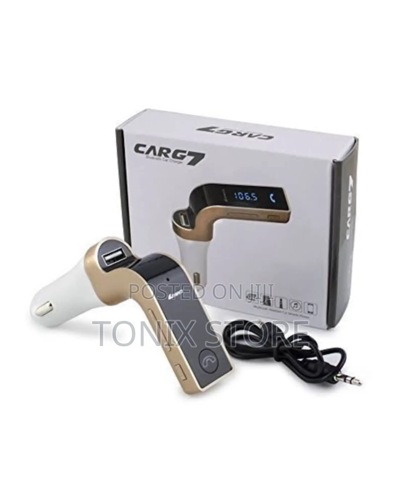 G7 Car Charger With Mp3 Player