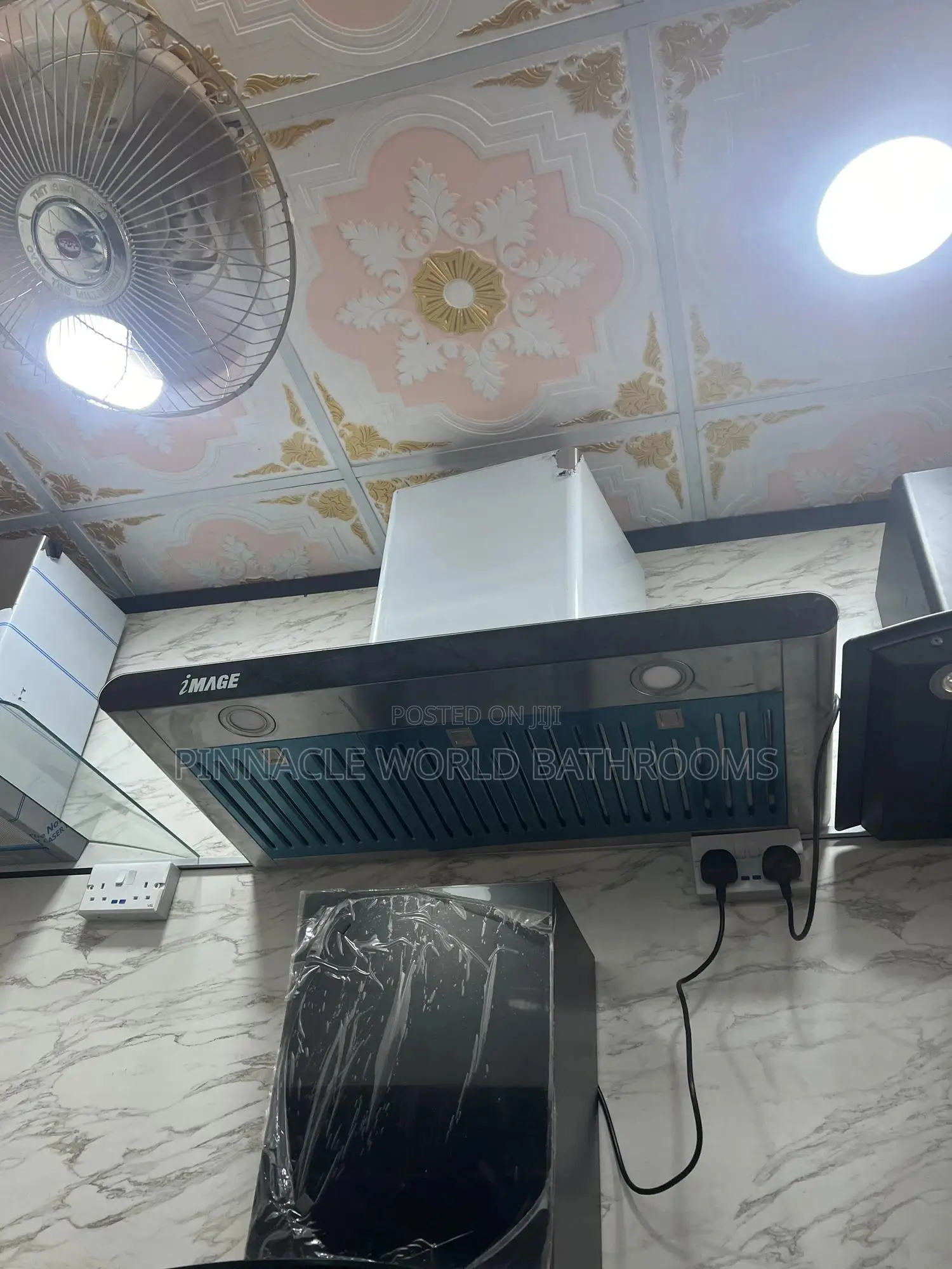 90cm T-Shape Kitchen Range Hood Extractor