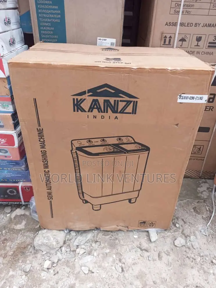 Kanzi Twin Top Washing Machine 8.5kg