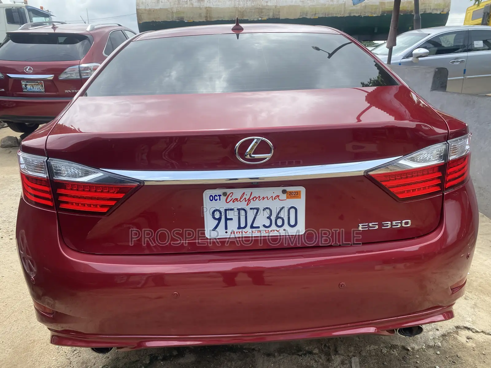 Lexus ES 350 FWD 2014 Red