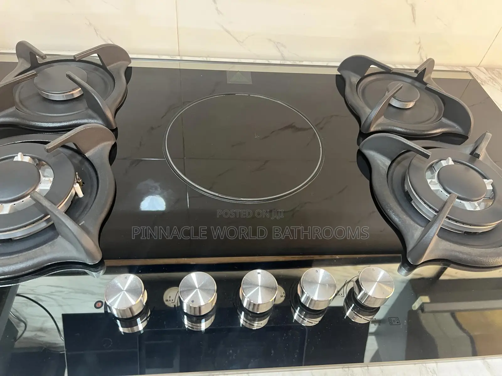 90cm Image Built in Gas Cooker 1 Electric and 4 Gas Burner