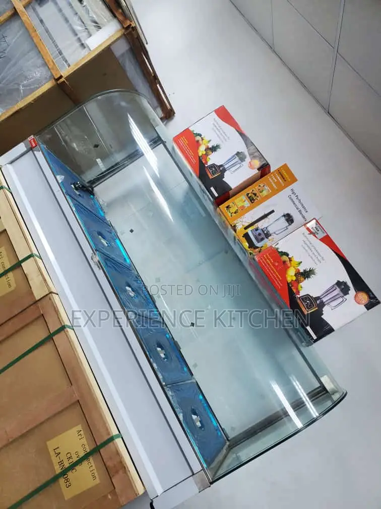 Curved Glass Food Warmer
