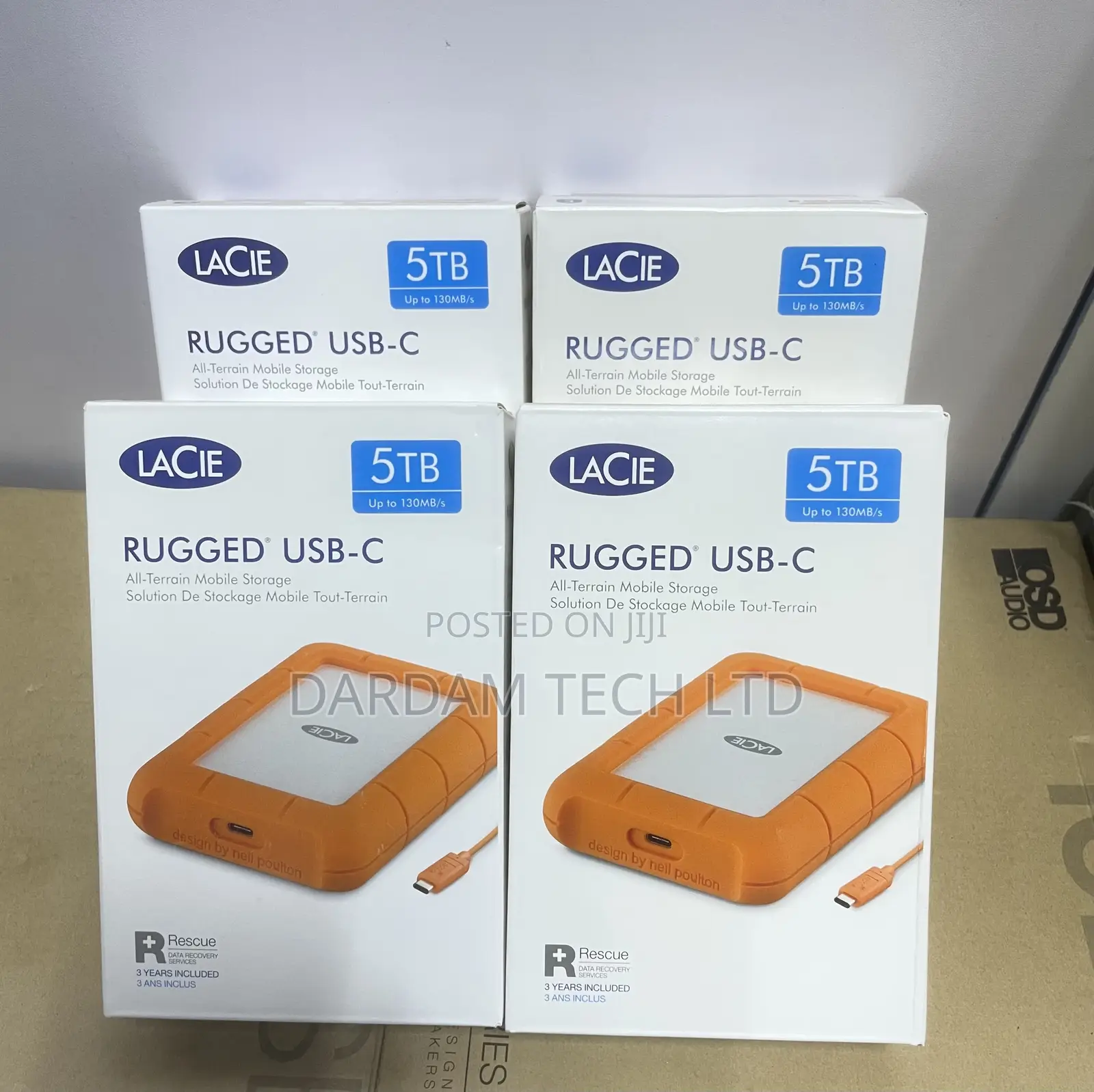 Lacie Rugged USB-C 5tb